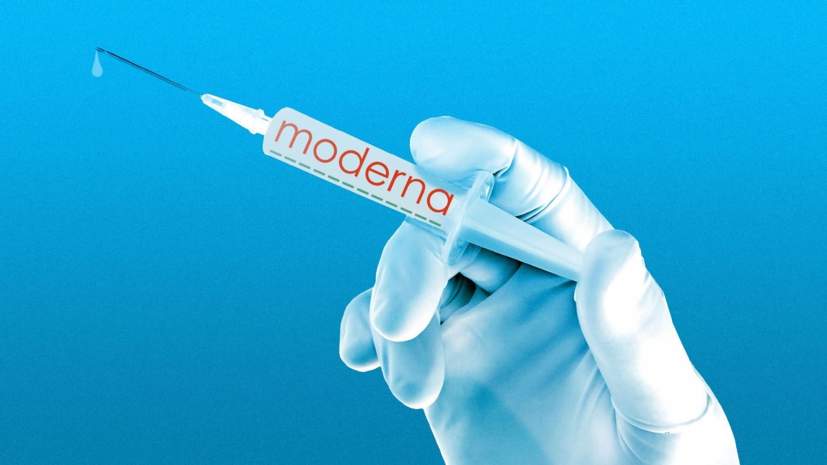 Vaccine ngừa Covid-19 của tập đoàn Moderna có mức độ hiệu quả lên đến 94,5%. Ảnh minh họa: Axios.