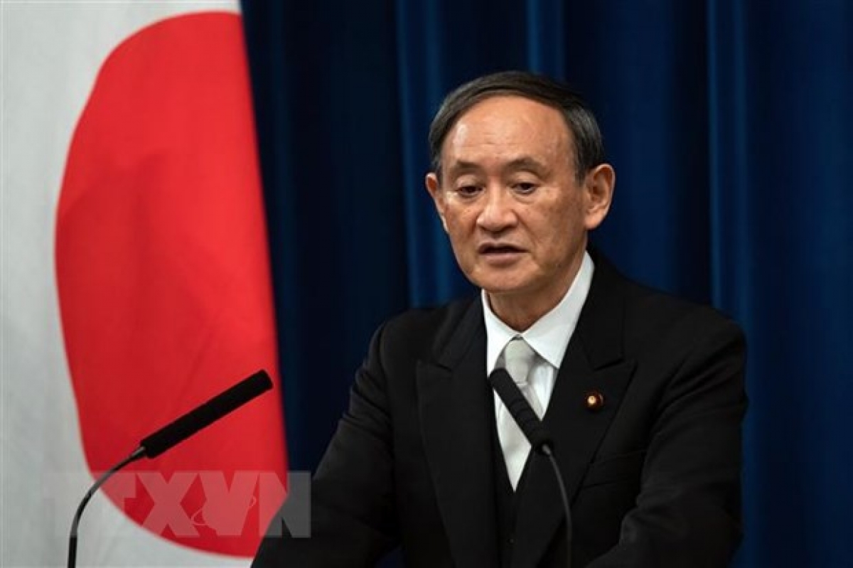 Thủ tướng Nhật Bản Yoshihide Suga . (Ảnh: AFP/TTXVN)