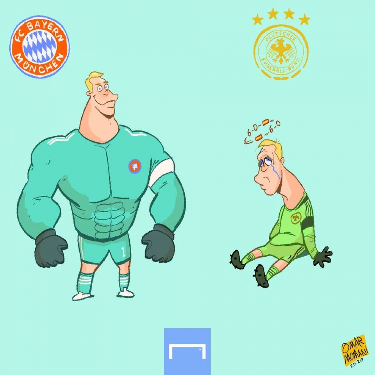 Neuer ở Bayern khác xa ở ĐT Đức.