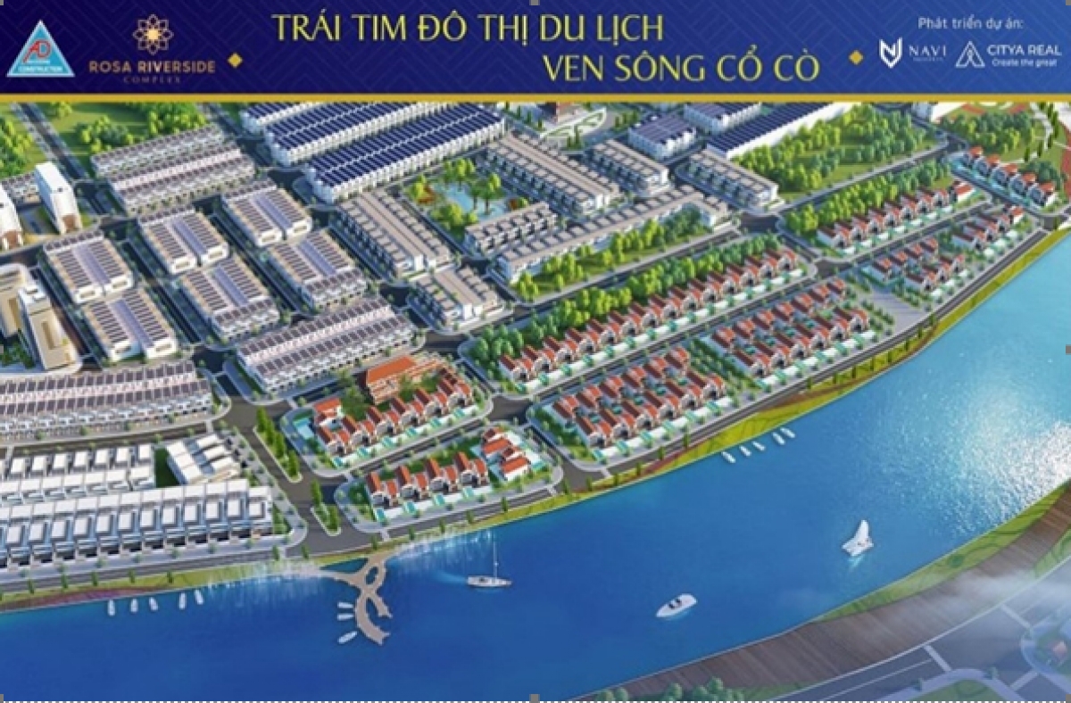 Phối cảnh dự án Rosa Riverside Complex