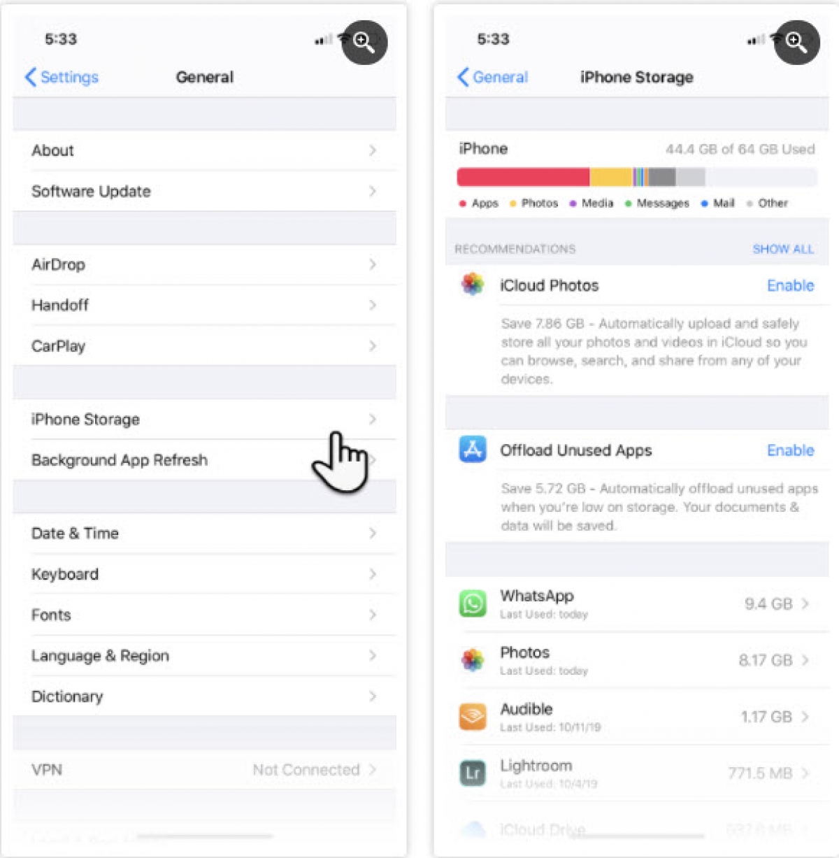Loại bỏ các ứng dụng không cần thiết sẽ giúp giải phóng phần nào không gian lưu trữ của iPhone