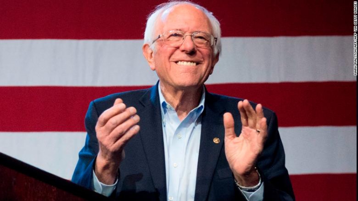 Thượng nghị sĩ Bernie Sanders. Ảnh: CNN 