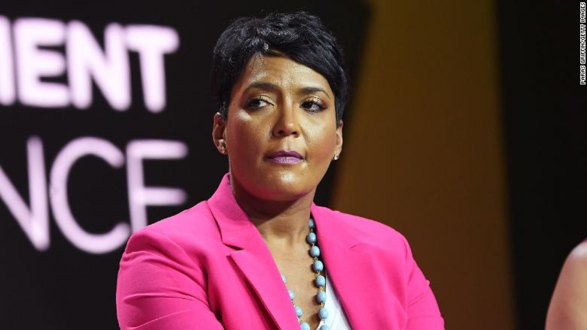 Thị trưởng Keisha Lance Bottoms. Ảnh: CNN 