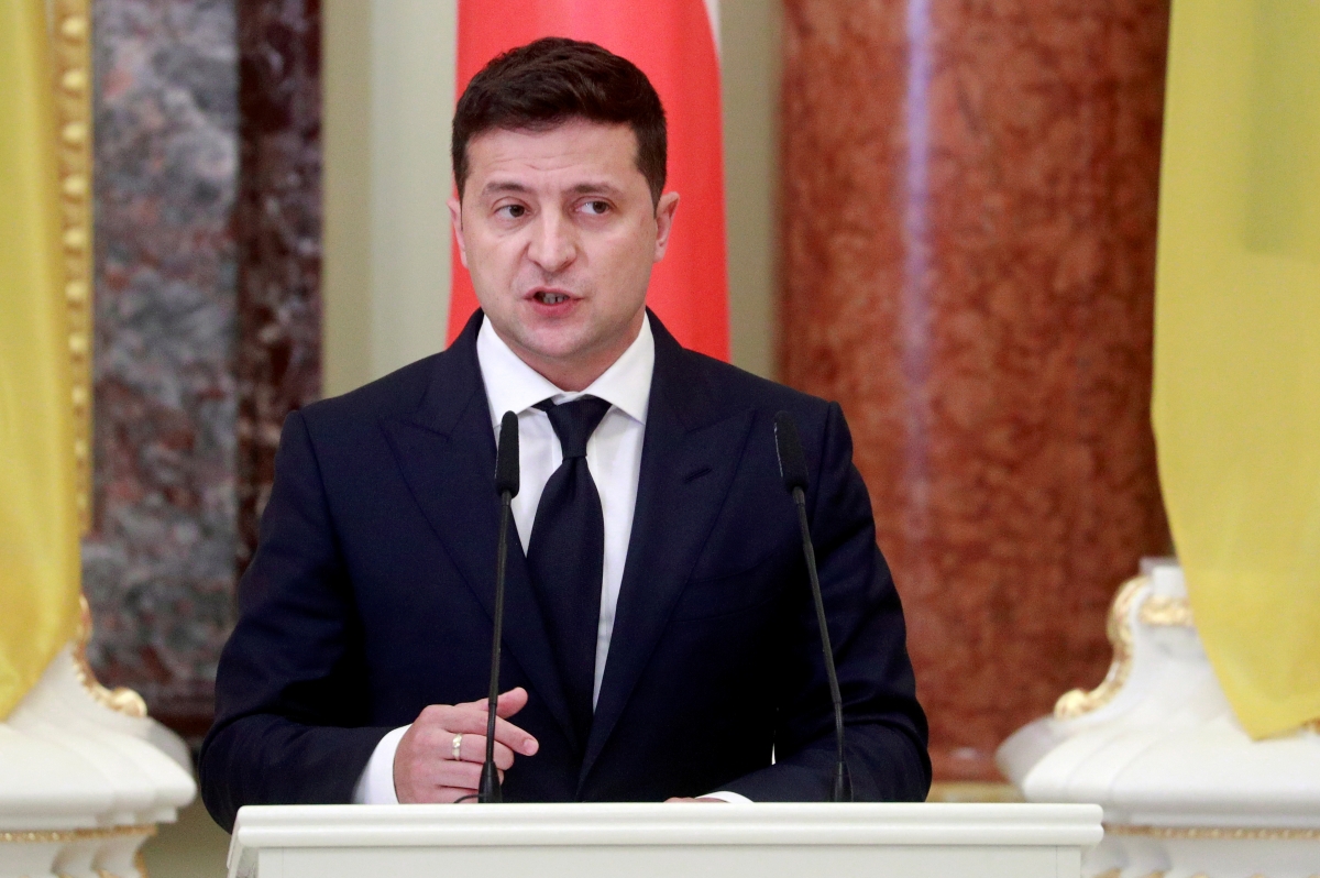 Tổng thống Volodymyr Zelenskiy. Nguồn: Reuters