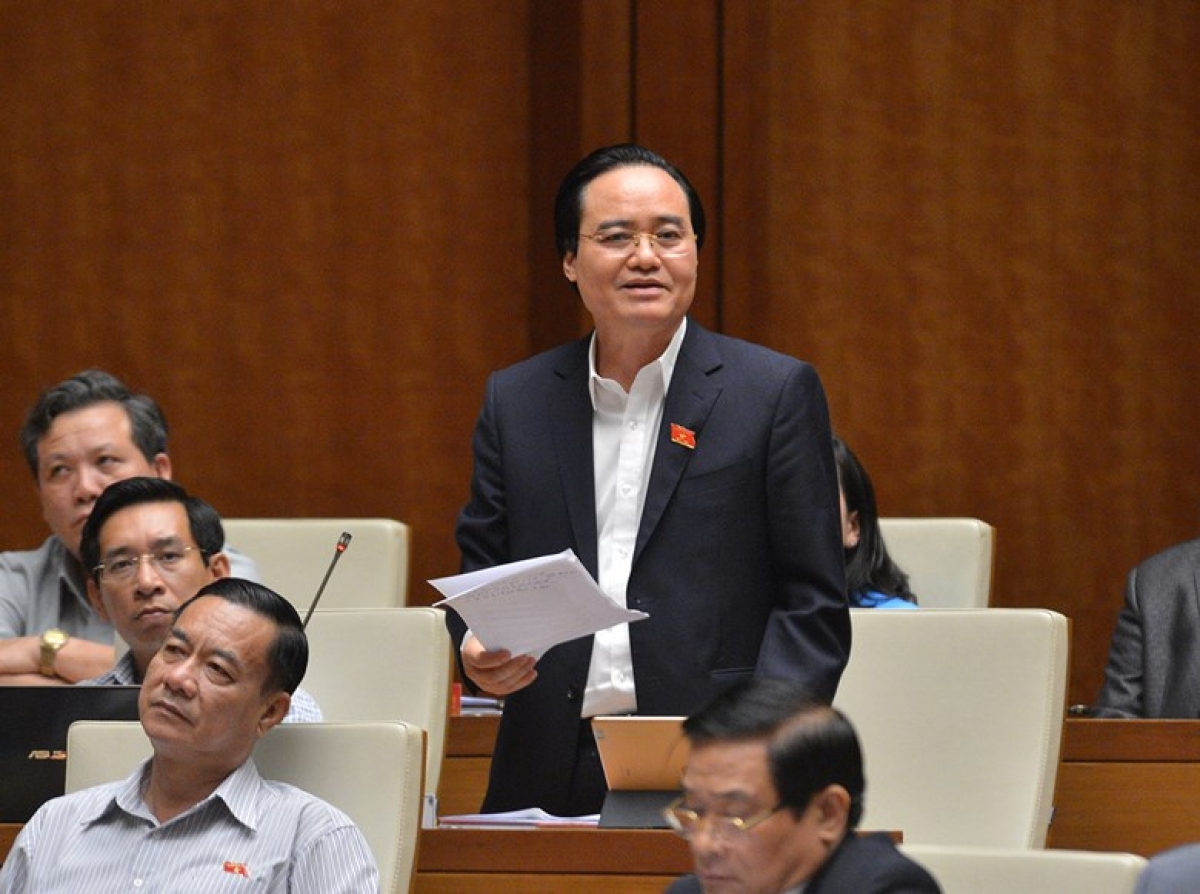  Bộ trưởng Bộ GD-ĐT Phùng Xuân Nhạ.
