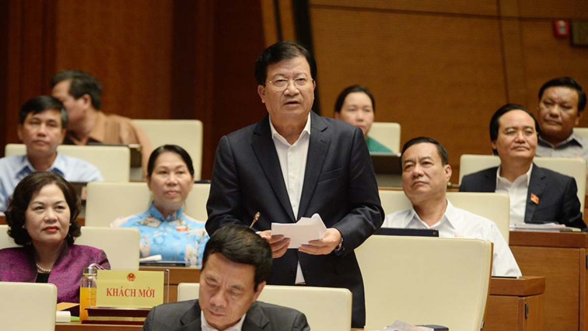 Phó Thủ tướng Chính phủ Trịnh Đình Dũng.