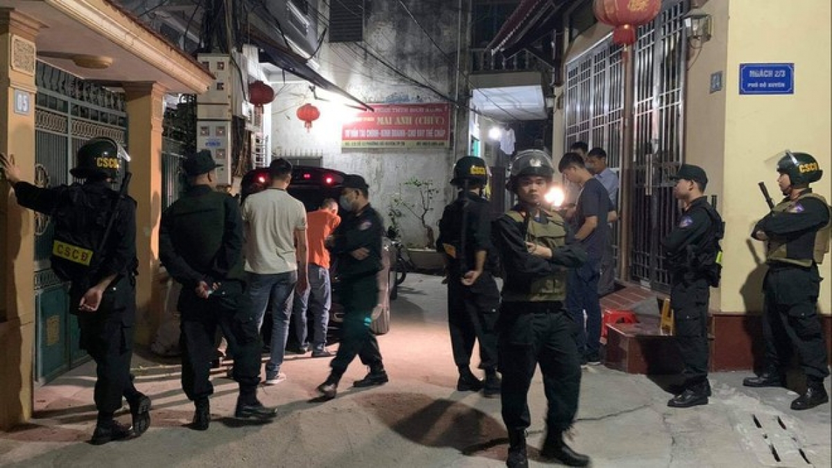 Công an tỉnh Thái Bình khám nhà Lê Mai Anh