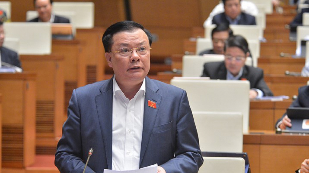 Bộ trưởng Bộ Tài chính Đinh Tiến Dũng.