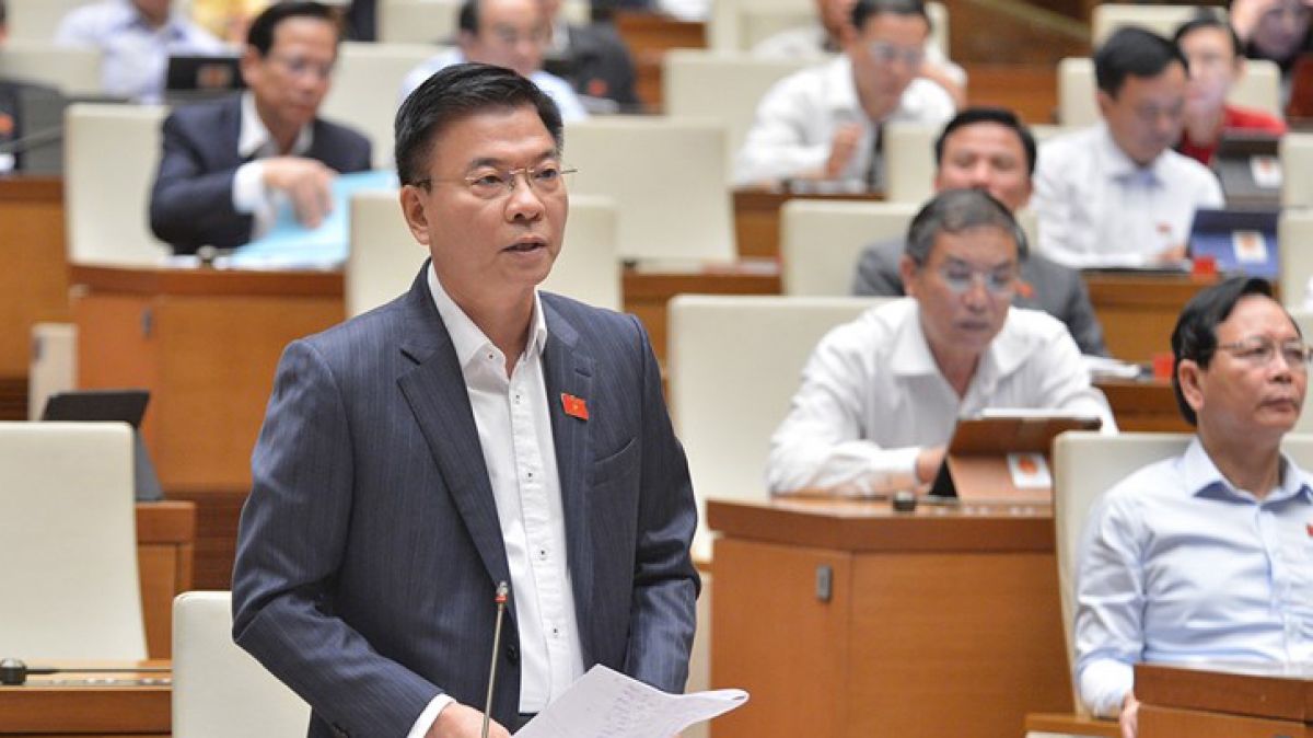 Bộ trưởng Bộ Tư pháp Lê Thành Long