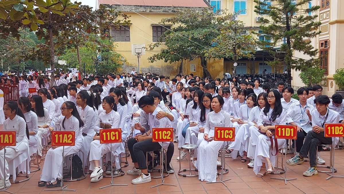 Các thế hệ học sinh trường THPT Công Nghiệp Hòa Bình.