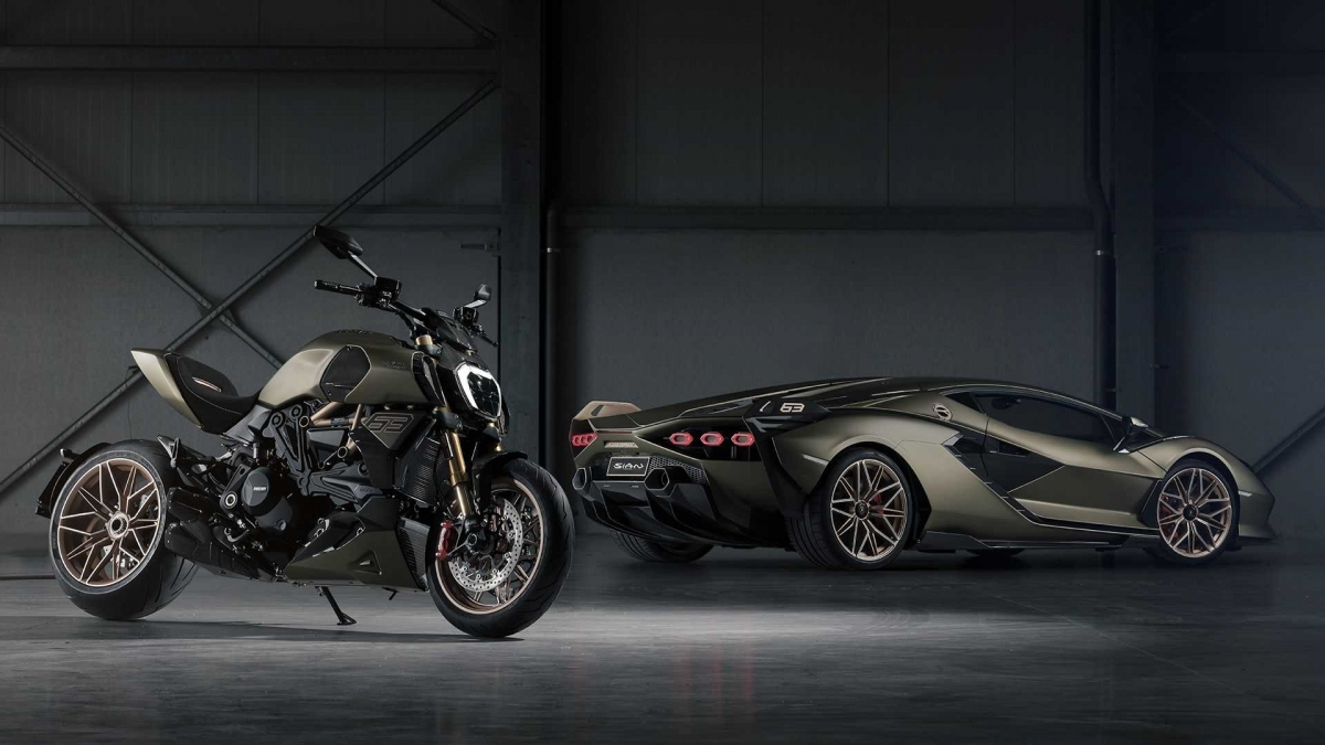 Mô-típ chữ Y đặc trưng của những chiếc Lamborghini được mang lên chiếc cruiser này, nổi bật là bộ mâm.
