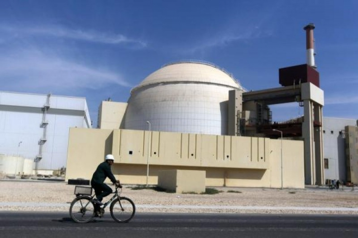 Nhà máy hạt nhân của Iran ở Bushehr. (Nguồn: UPI).