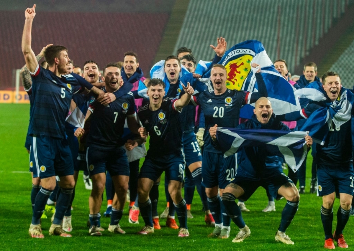 24. Scotland - thắng play-off nhóm C.