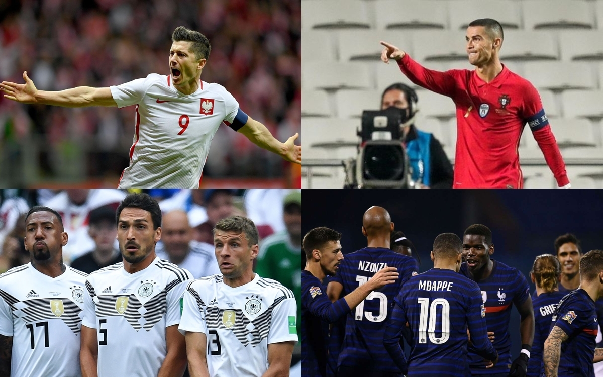 24 đội bóng giành vé dự EURO 2020, nhưng dời lịch tổ chức sang năm 2021 gồm những ĐT sau (sắp xếp theo thời gian giành vé).