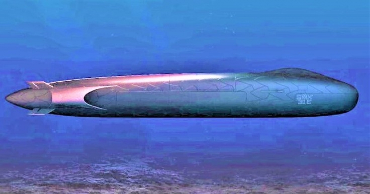 SMX-31E có hình dạng phỏng sinh học và tích hợp các công nghệ mới nhất; Nguồn: navalnews.com