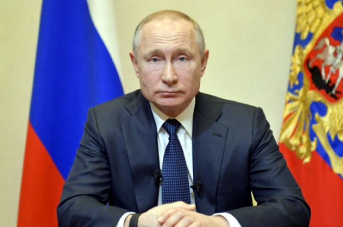 Tổng thống V.Putin phát biểu tại cuộc gặp với đại diện các tổ chức tôn giáo. Ảnh eadaily.com