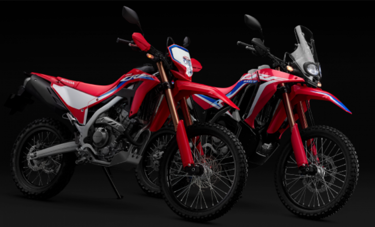Hình ảnh Honda CRF250L, CRF250L Rally 2021 sắp ra mắt được hé lộ.
