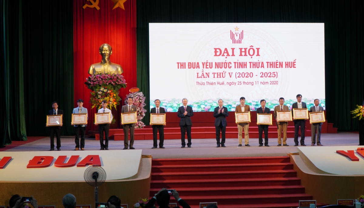 Đại hội thi đua yêu nước tỉnh Thừa Thiên Huế.