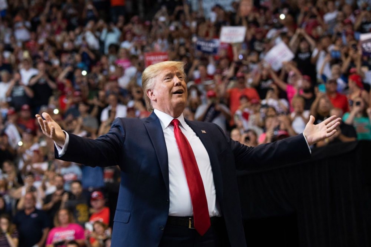 Tổng thống Donald Trump. Ảnh: AFP 