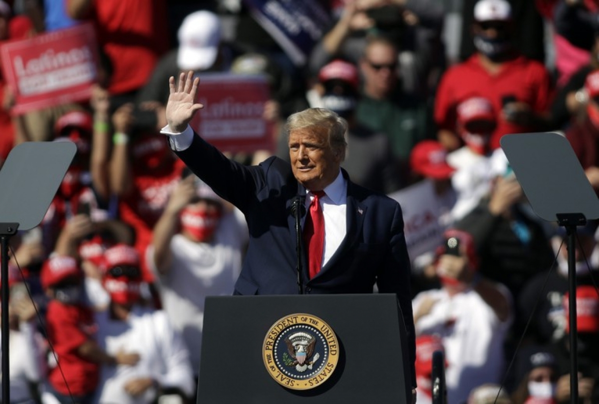 Tổng thống Donald Trump. Ảnh: Reuters 