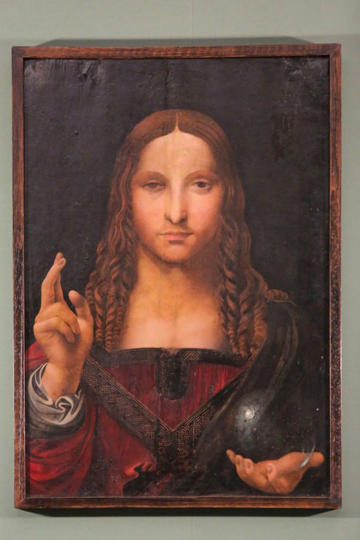Tác phẩm Salvator Mundi "Đấng cứu thế" của danh họa Leonardo da Vinci là bức tranh đắt nhất thế giới với giá bán năm 2017 là 450 triệu USD.