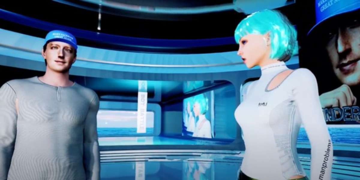 Ảnh chụp màn hình buổi hẹn hò của Kuki và Blenderbot