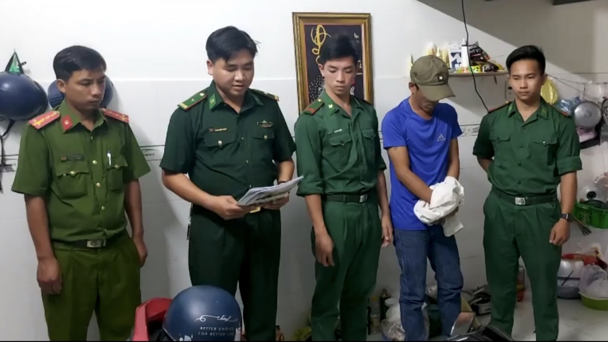 Bộ đội biên phòng BR-VT bắt giữ đối tượng tàng trữ trái phép chất ma túy.