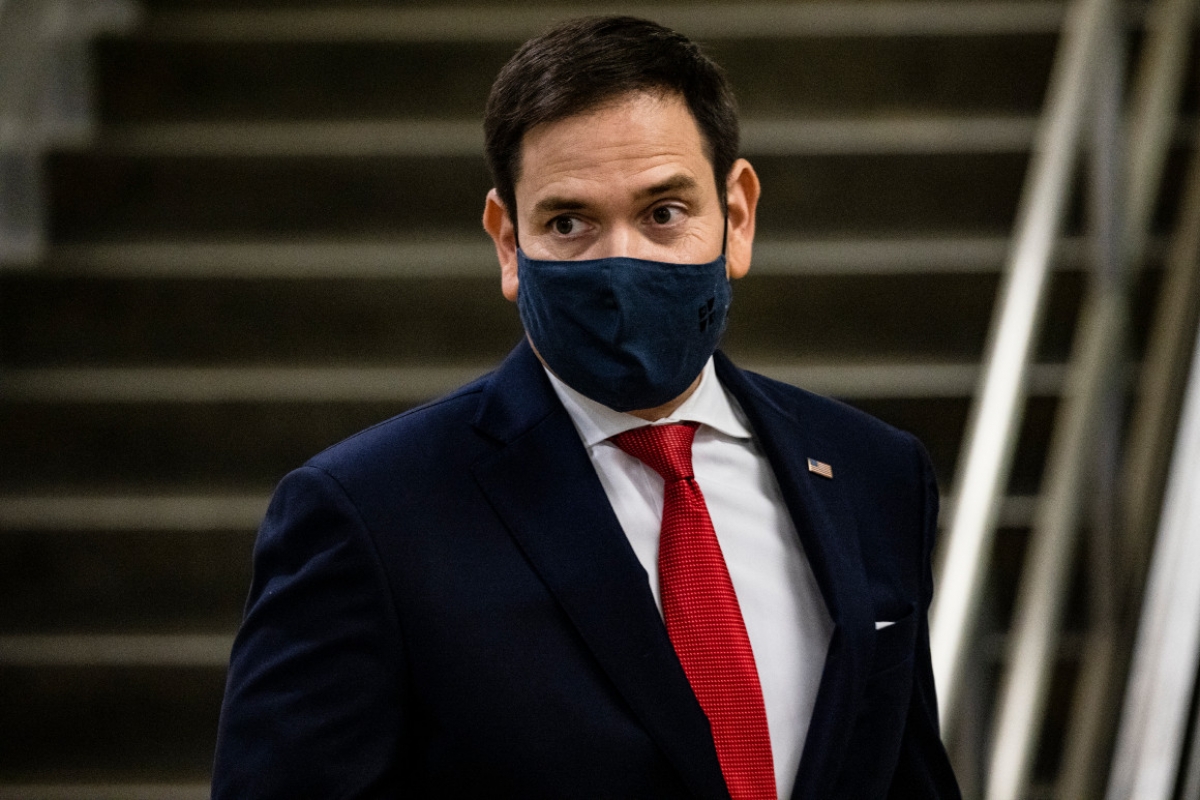 Nghị sĩ Marco Rubio là một trong số ít các thành viên đảng Cộng hòa tin rằng Cơ quan Dịch vụ Tổng hợp (GSA) nên chính thức xác nhận ông Biden là người chiến thắng. Ảnh: Getty