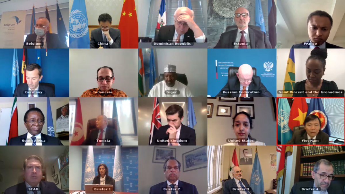 HDBA họp về tình hình Syria.