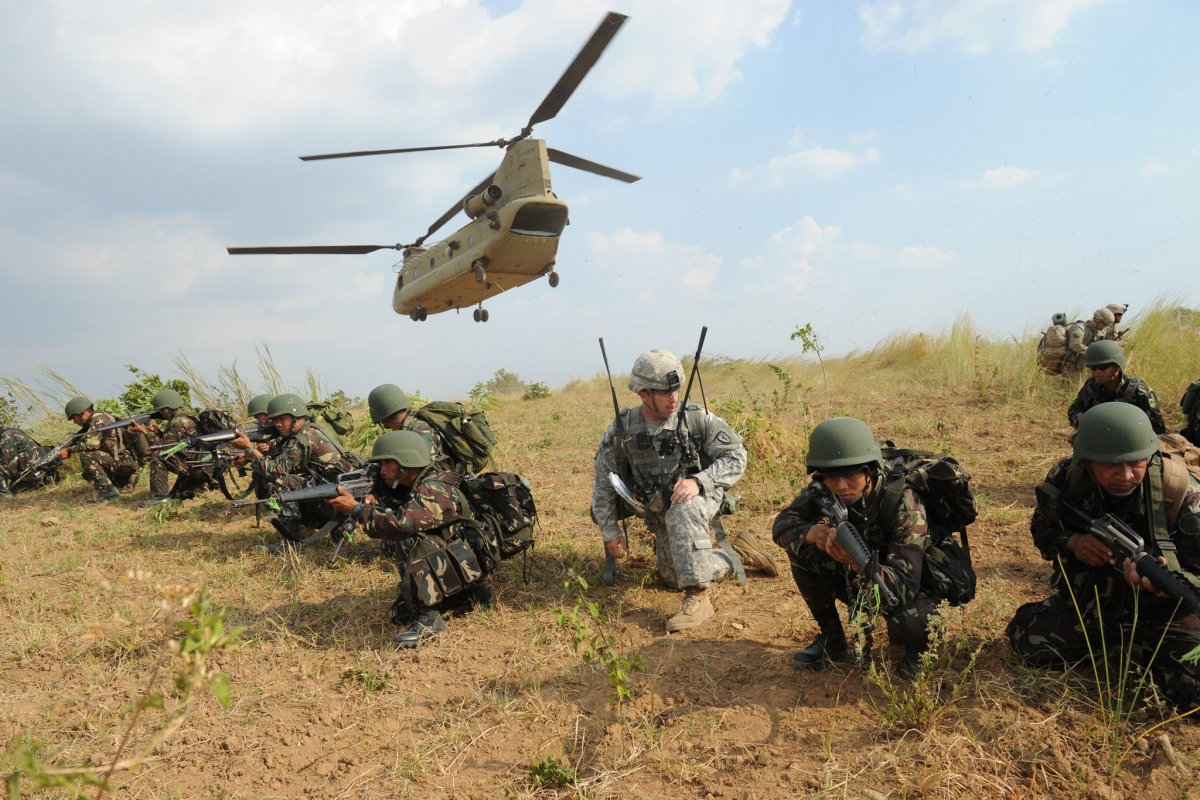 Philippines gia hạn Thỏa thuận các Lực lượng thăm viếng với Mỹ. Ảnh: New York Times