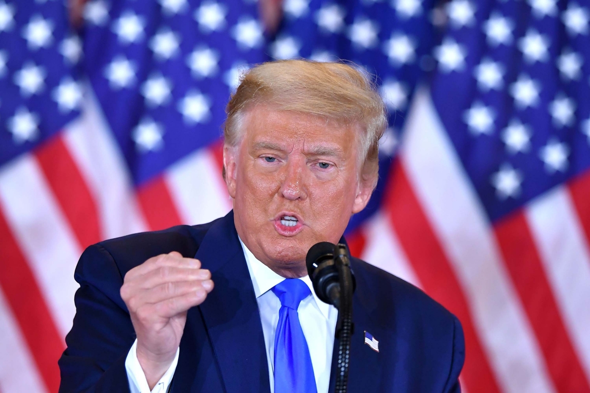 Tổng thống Trump. Ảnh: AFP
