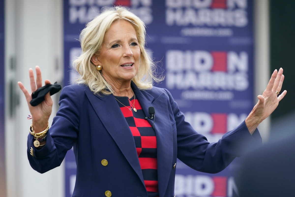 Bà Jill Biden. Ảnh: AP