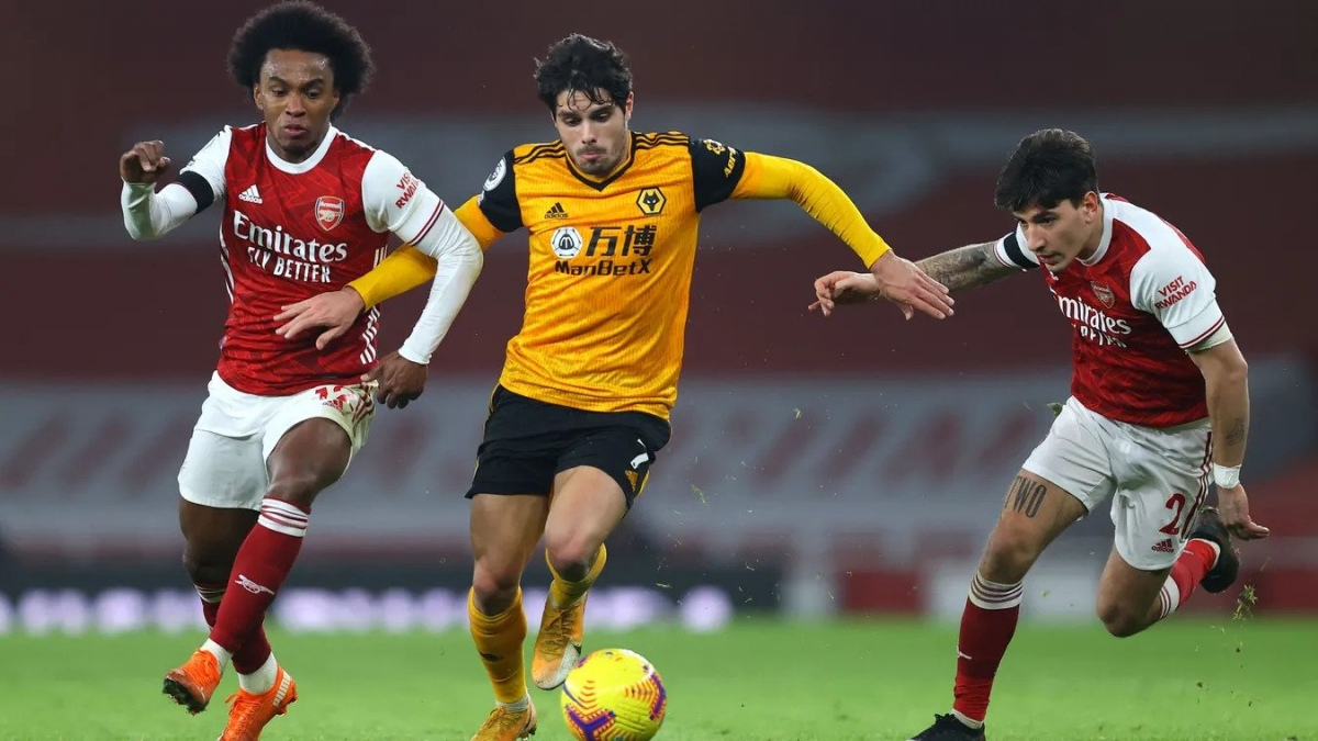 Arsenal tiếp tục gây thất vọng khi để thua Wolves ngay trên sân nhà.(Ảnh: Premier League).
