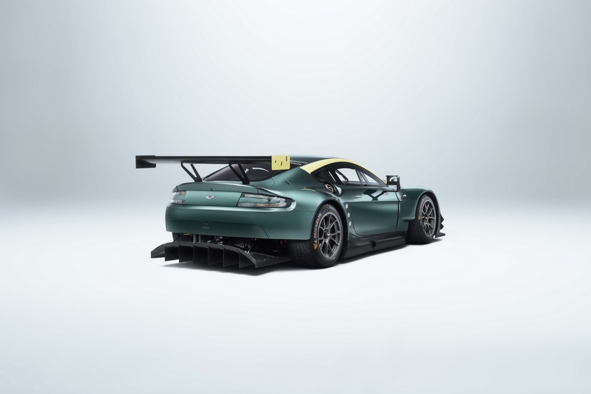 Mẫu xe cuối cùng của bộ ba này là chiếc V8 Vantage GTE. Mẫu xe này đã mang về cho Aston Martin bảy danh hiệu và hai chiến thắng phân khúc tại Le Mans 24h. Khác với hai chiếc xe trên, chiếc Vantage GTE trong bộ sưu tập sẽ là một trong bảy chiếc xe từng được gửi đi tranh tài trên khắp thế giới.