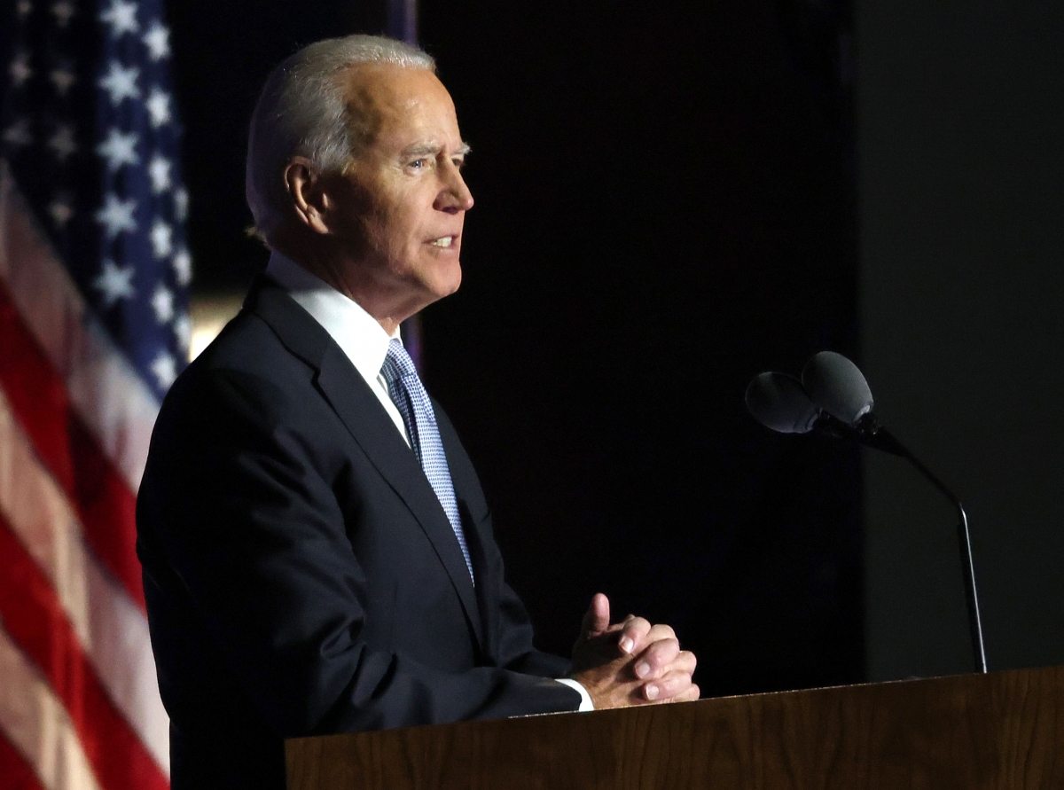 Tổng thống đắc cử Joe Biden. Ảnh: Getty