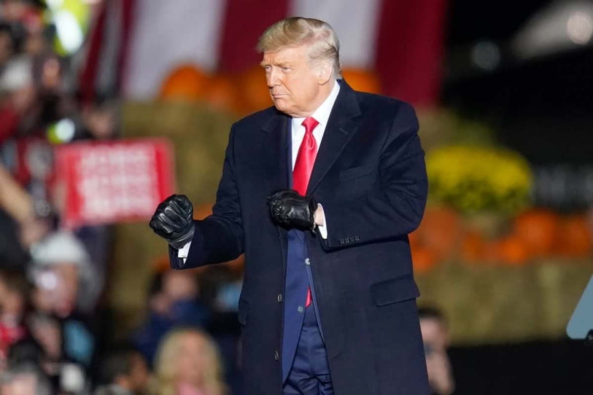 Nhóm của ông Trump sẽ tiếp tục các vụ kiện liên quan đến phiếu bầu. (Ảnh: AP)