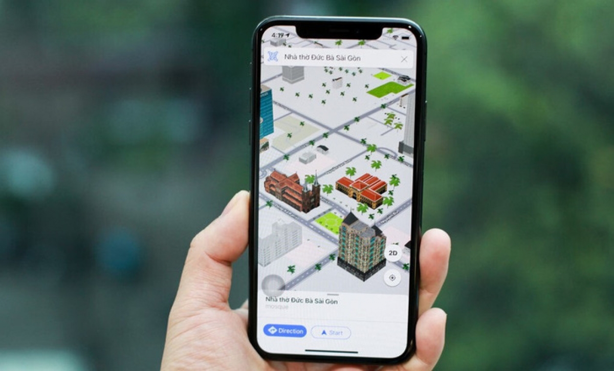 Map4D là bản đồ duy nhất tại Việt Nam có khả năng hiển thị, tương tác với các đối tượng 3D