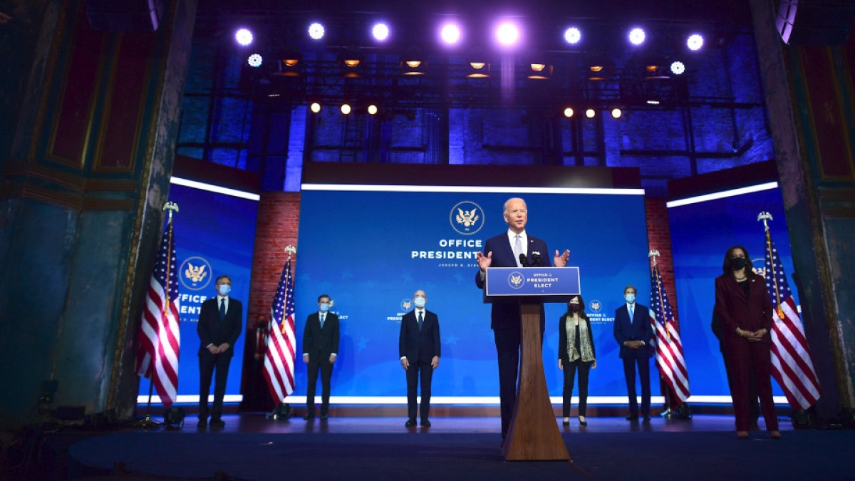 Nội các của "chính quyền Biden" được cho là hoàn toàn tương phản với Nội các của chính quyền đương nhiệm. Ảnh: Getty.