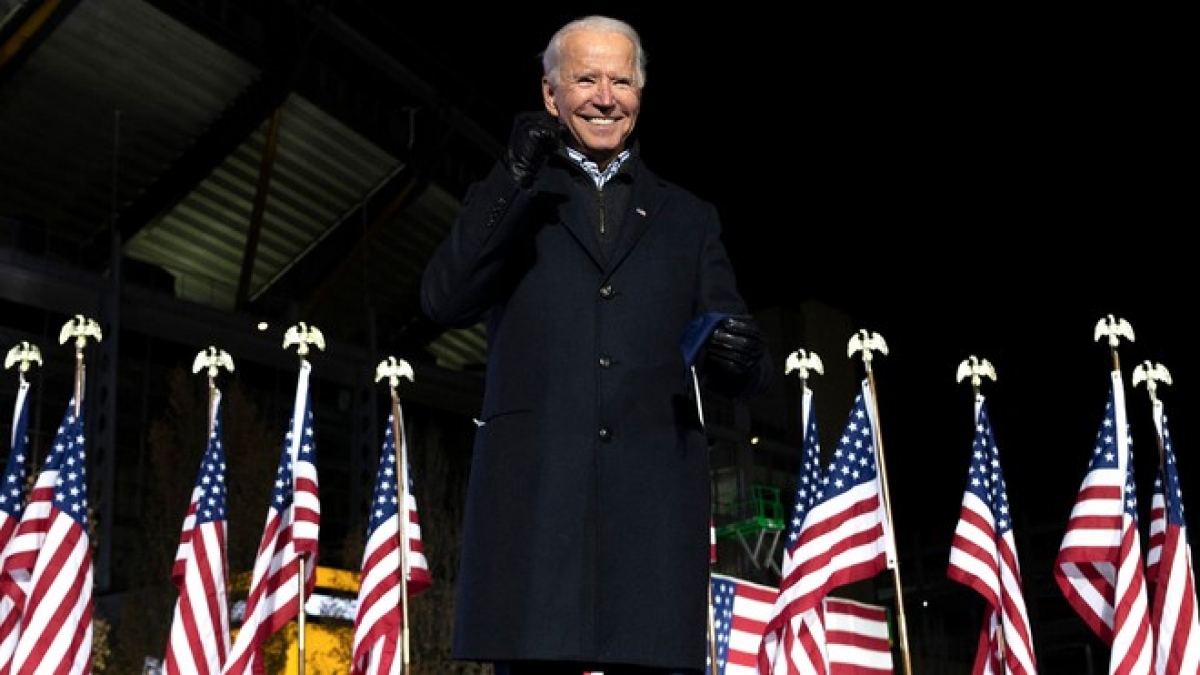 Nhiều nước Arab chúc mừng chiến thắng của ông Joe Biden. Ảnh: AFP.