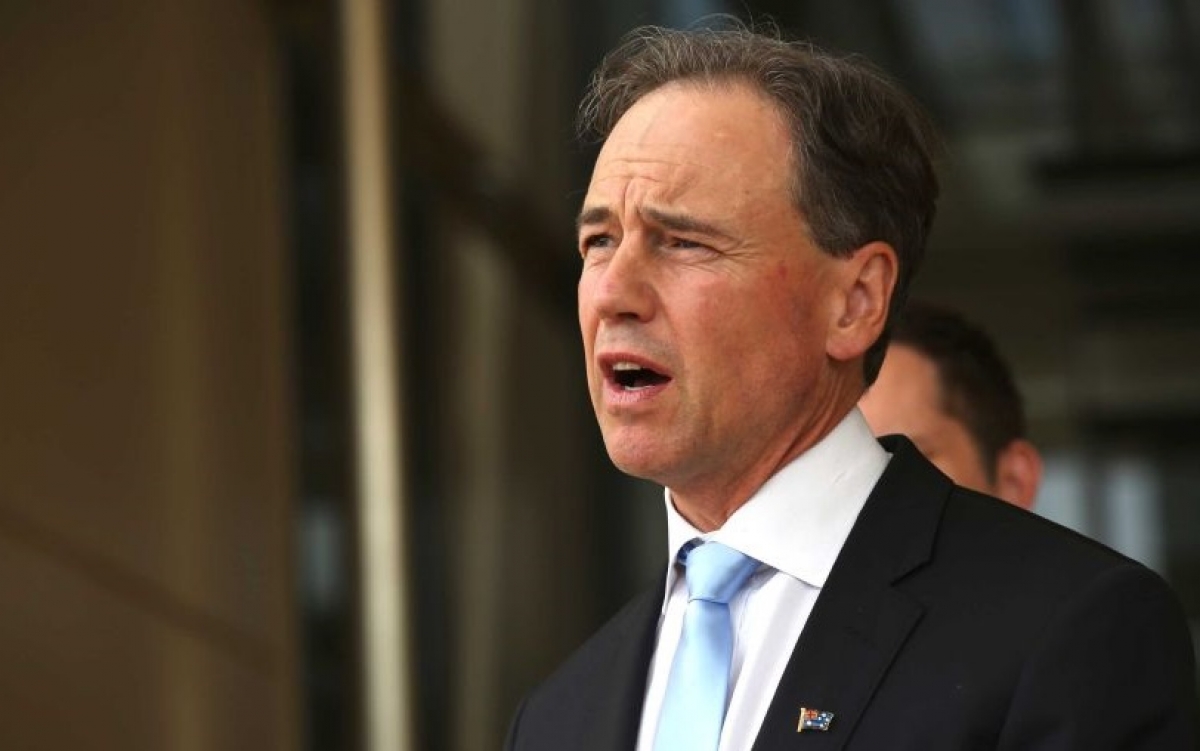 Bộ trưởng Y tế Australia Greg Hunt. Ảnh: ABC News.