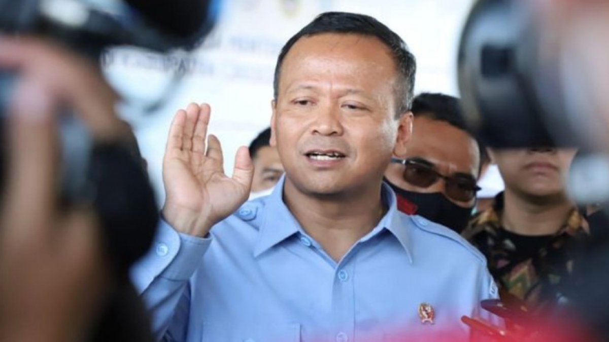 Bộ trưởng Biển và Nghề cá Indonesia, Edhy Prabowo. Nguồn : KPK