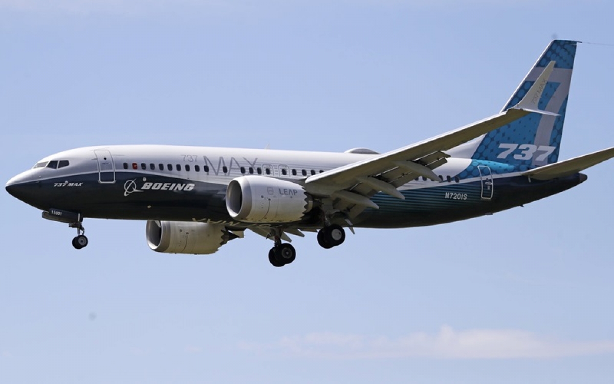 Máy bay Boeing 737 Max. Ảnh: Star Tribune.