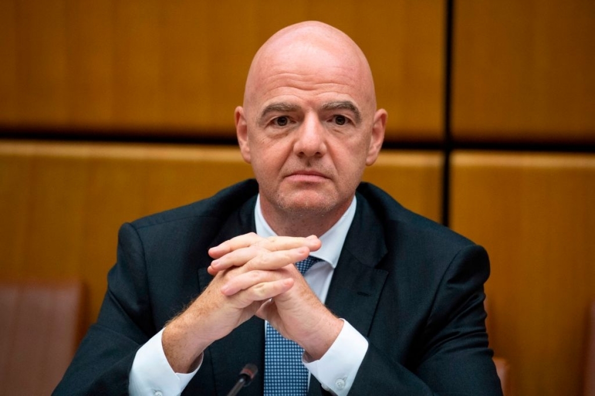Chủ tịch FIFA, ông Gianni Infantino khen ngợi Viettel (Ảnh: Getty).