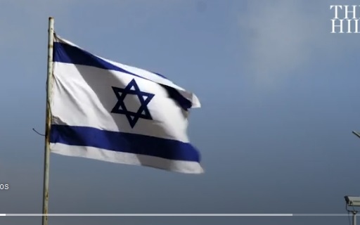 Cờ Israel. Ảnh: The Hill.