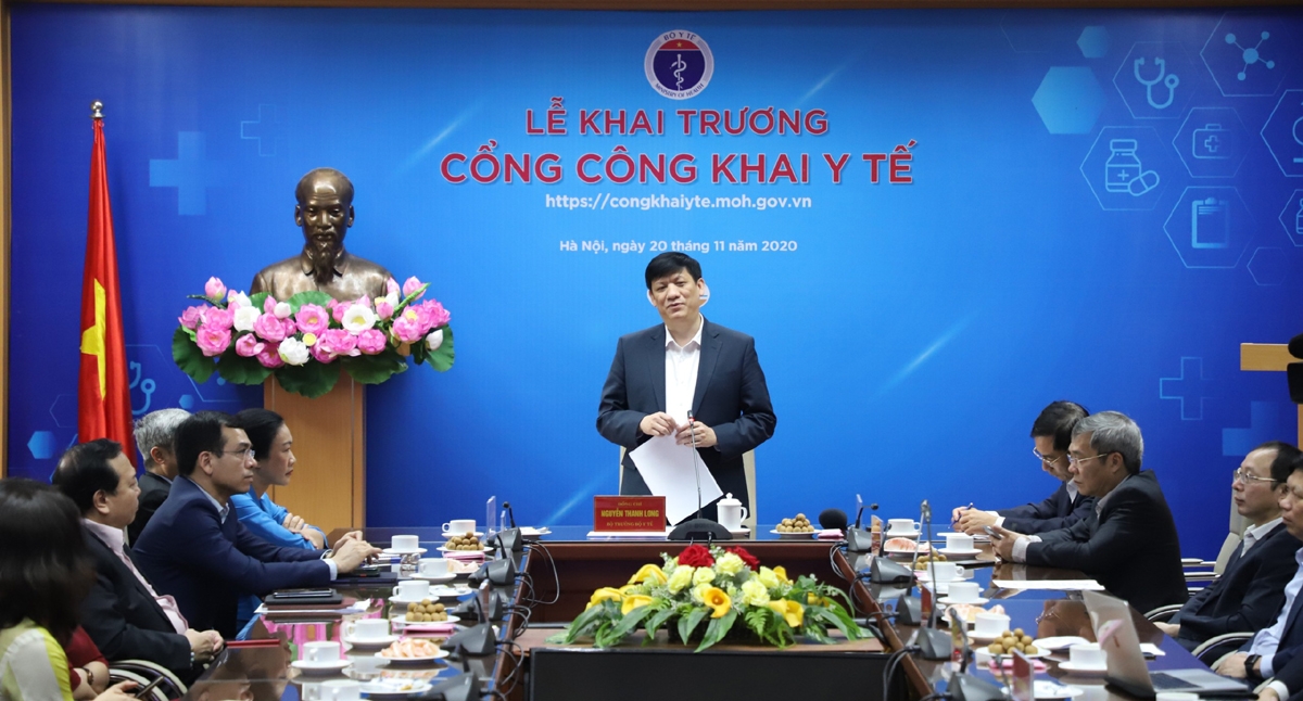 Bộ trưởng Bộ Y tế Nguyễn Thanh Long nhấn mạnh, thông qua Cổng Công khai Y tế người dân thực hiện quyền được biết và giám sát các dịch vụ mà ngành y tế cung cấp.
