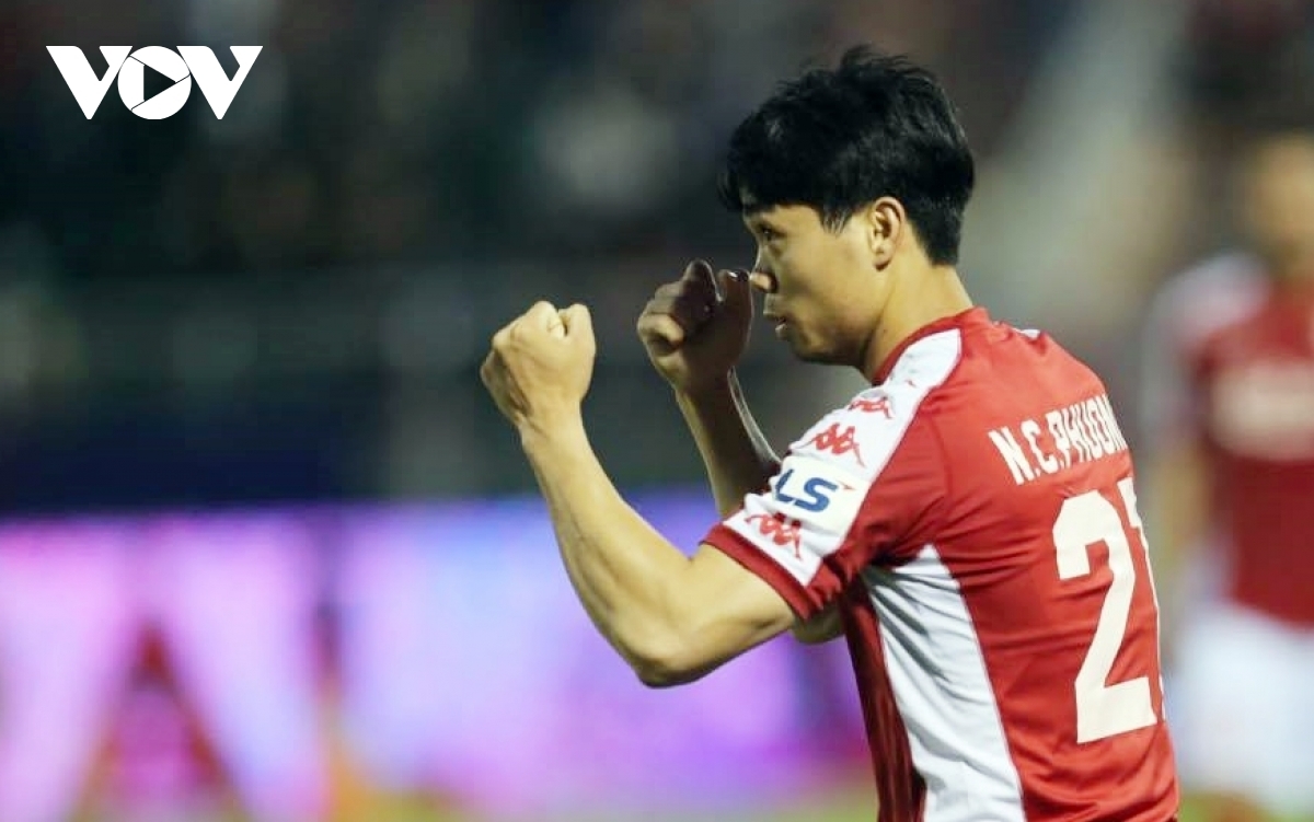 Công Phượng ghi 6 bàn thắng ở V-League 2020.