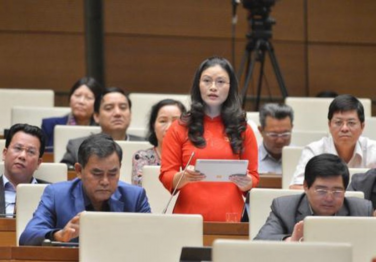 Đại biểu Vương Ngọc Hà, đoàn Hà Giang