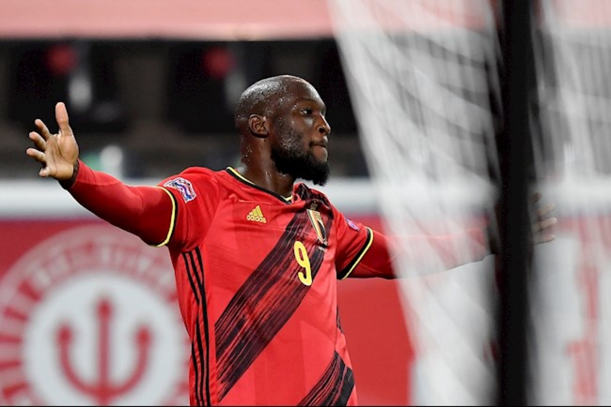 Lukaku lập công lớn đưa ĐT Bỉ vào bán kết Nations League. (Ảnh: Getty).