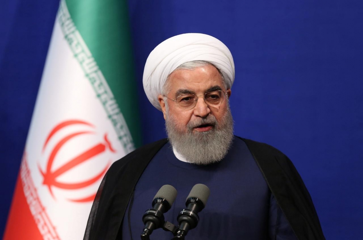Tổng thống Iran Hassan Rouhani. Ảnh: Reuters.