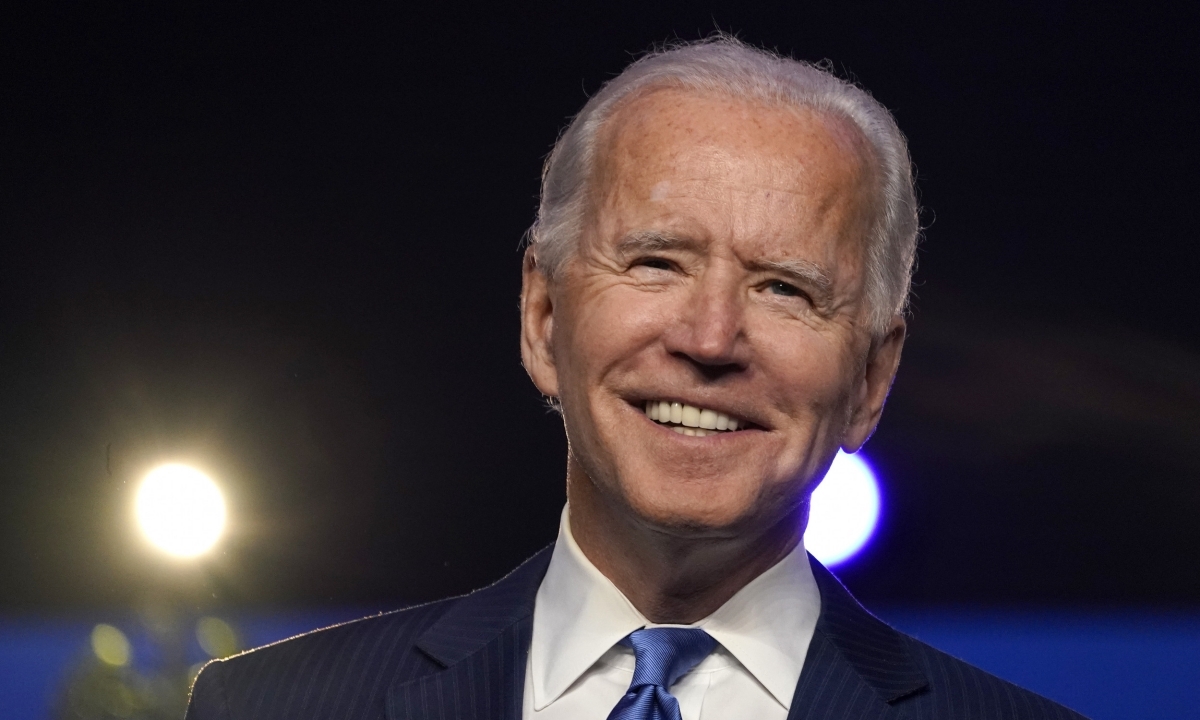 Ông Joe Biden được truyền thông Mỹ coi là người đắc cử Tổng thống. (Ảnh: AP)